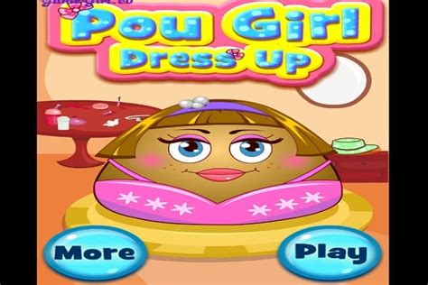 Pou Girl Dress Up, Dressing Games - Play Online Free : Atmegame.com