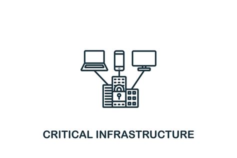 Critical Infrastructure Icon Graphic by aimagenarium · Creative Fabrica