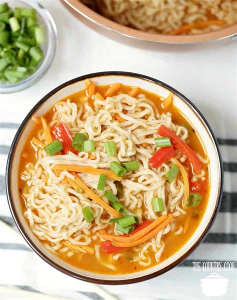 Easy Ramen Noodle Bowls - The Country Cook