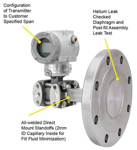 Diaphragm Seal Assembly to Smart Transmitters – Reotemp Instruments