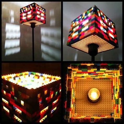 DIY How To Make Instructions | Lego lamp, Diy lego lamp, Lego room