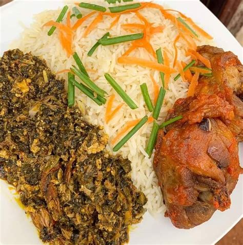 Rice And Kontomire Stew 😋🔥... - The Security Guy Academy