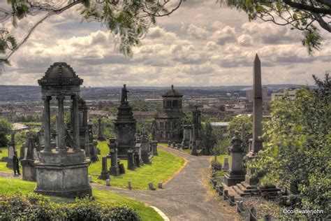 The Glasgow Necropolis Graveyard. From the 1600's. | Glasgow necropolis ...