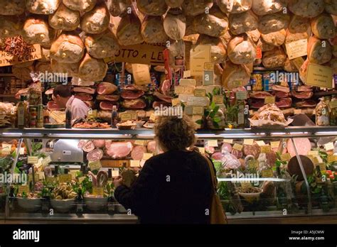 Italian Meat Market Stall, Mercato Centrale, Florence, Italy Stock Photo: 11325240 - Alamy