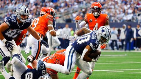 Chicago Bears 29-49 Dallas Cowboys | NFL highlights | Video | Watch TV ...