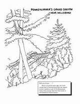 Canyon Coloring Page At GetColoringscom  Free Printable Colorings sketch template