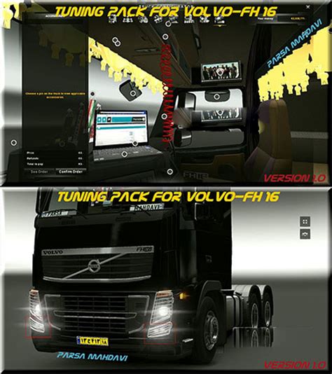 Tuning Pack for Volvo FH - ETS2planet.com