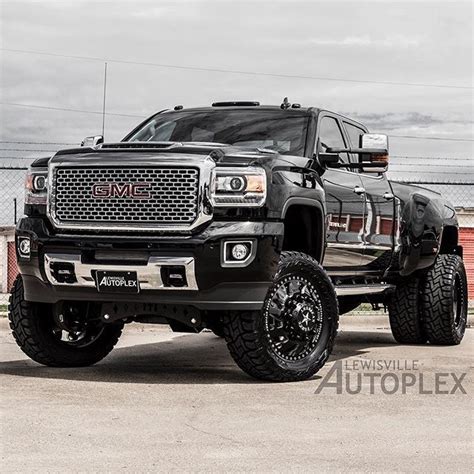 Just built and sold this 2017 GMC Sierra 3500HD Denali Dually in Onyx Black with a 7" Full ...