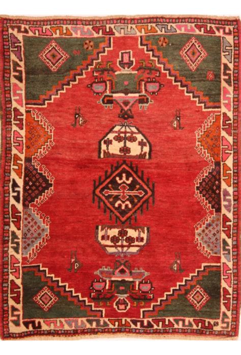 Gabbeh Persian rug. Wool. Hand Knotted. 132 x 175 http://www.rugman.com/persian-gabbeh-design ...