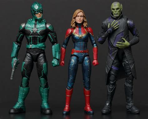 Yon-Rogg, Captain Marvel, and Talos | Marvel Legends Kree Se… | Flickr