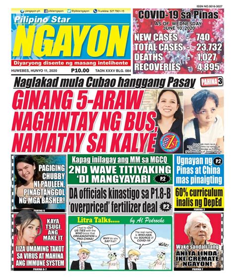 Balita Ngayon Sa Dyaryo