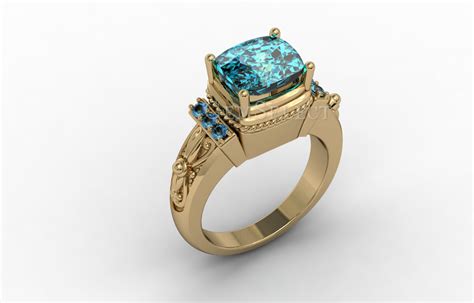 Zircon Rings: Natural Zircon Gemstone Jewelry Information at GemSelect