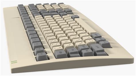 Mechanical Computer Terminal Keyboard Vintage 3D model - TurboSquid 2055954