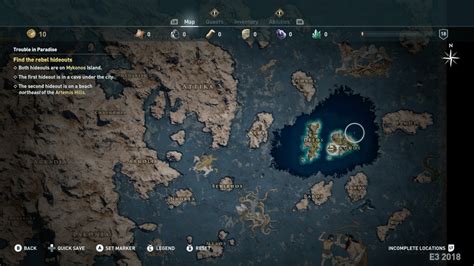 Take a look at the full Assassin's Creed Odyssey map | GamesRadar+