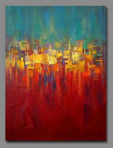 40"x30" Contemporary Original Handmade Abstract art Oil Paintings on canvas: | Oil painting ...