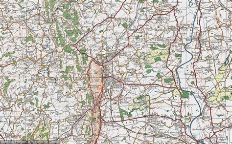 Historic Ordnance Survey Map of Great Malvern, 1920