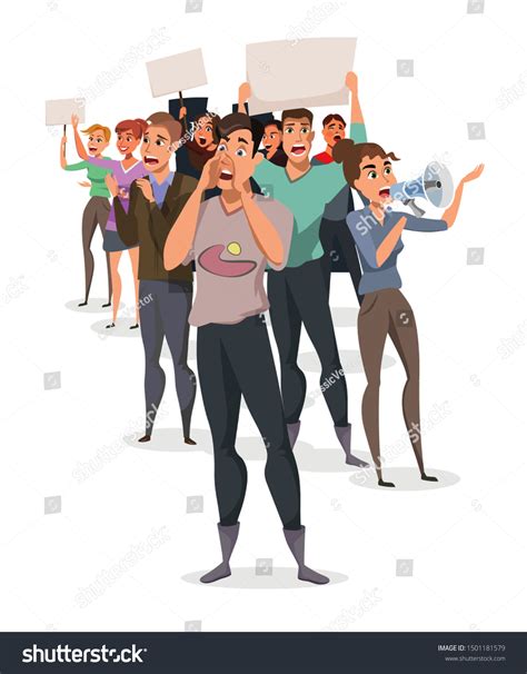 36,444 Cartoon Protest Images, Stock Photos & Vectors | Shutterstock