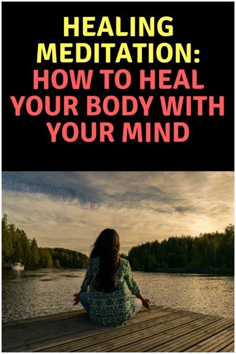 Meditation For Healing The Body And Mind | Healing meditation ...