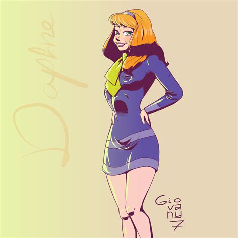 ArtStation - Fan Art - Daphne, Scooby-Doo