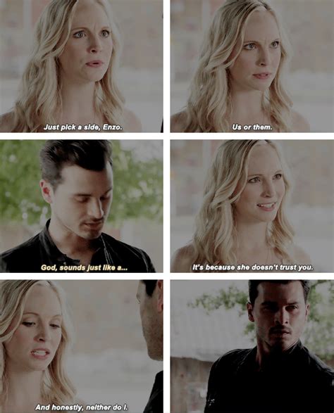 caroline and enzo | Vampire diaries the originals, Vampire diaries, Tvd ...