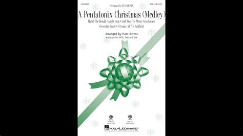 A Pentatonix Christmas (Medley) (SAB Choir) - Arranged by Mark Brymer ...