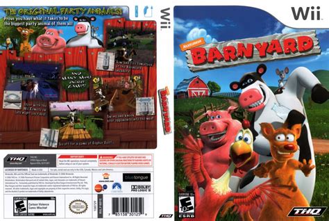 Barnyard - Nintendo Wii Game Covers - Barnyard DVD NTSC f :: DVD Covers