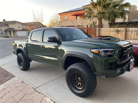 2021 Toyota Tacoma Off Road Army Green