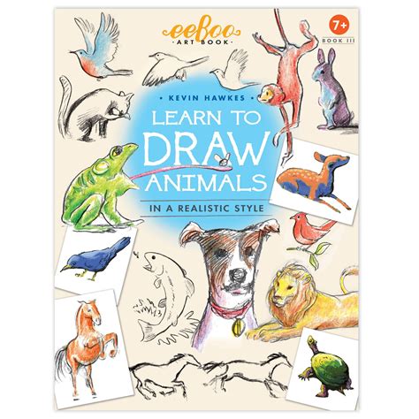 Learn to Draw Animals Art Book | Animal drawings, Learn to draw, Book art