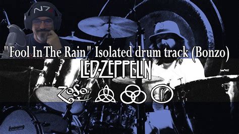 🥁LED ZEPPELIN'S "FOOL IN THE RAIN ISOLATED DRUM TRACK (BONZO) REVIEW🥁 - YouTube