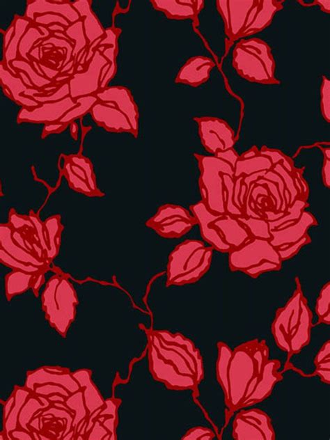 Gothic Roses Wallpaper - WallpaperSafari | Red roses background, Gothic ...