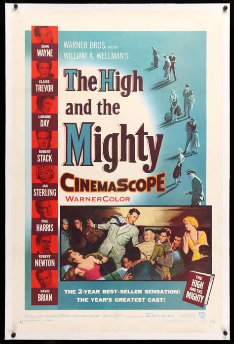 The High and the Mighty (1954) Original One-Sheet Movie Poster ...