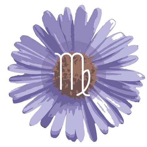 Virgo September Flower Sticker by DanSam | September flowers, Virgo ...