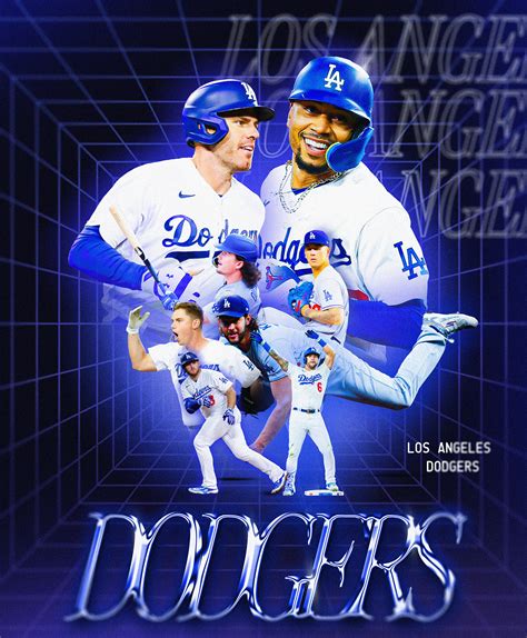 Dodgers Post Season 2023 Experiment on Behance