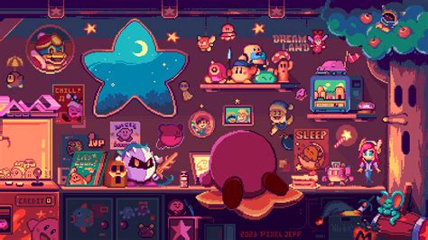 Kirby's Chill Land by pixeljeff on DeviantArt