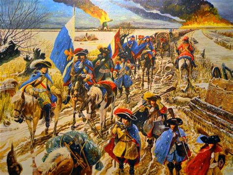 Dutch army on campaign against the French army of King Louis XIV Spanish War, Century Uniforms ...