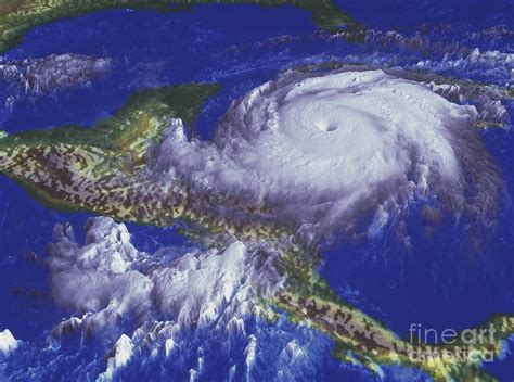 Hurricane Mitch Photograph by NASA / Goddard Space Flight Center - Fine ...