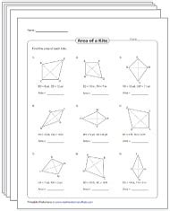 Kite Worksheets