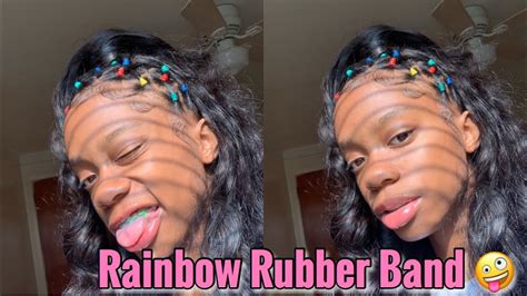 Rainbiw Rubber Band Hair Styles With Pic Legit Ng / 25 Easy Hairstyles ...