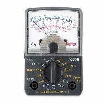 Buy Wholesale China Analog Multimeter With Manual Range Selection And ...