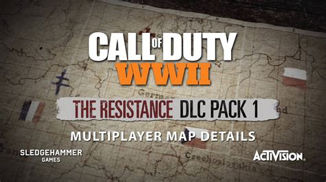 Call of Duty: WWII Resistance DLC Multiplayer Maps