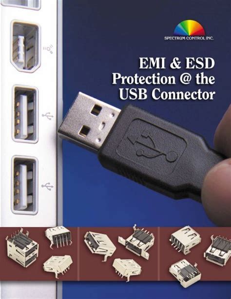 EMI & ESD Protection at the USB Connector - Spectrum Control