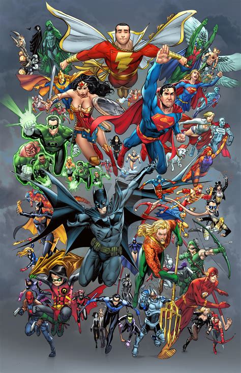 DC Universe by TeoGonzalezColors on DeviantArt