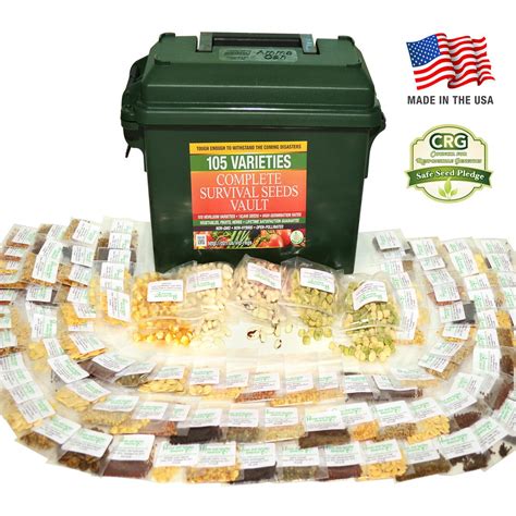 Complete Survival Seeds Vault | DIYIdeaCenter.com