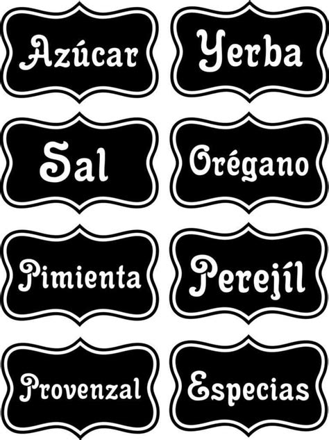 Pin de Carolina Salguero en Guardado rápido | Stickers para frascos ...