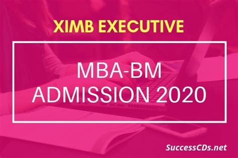 XIMB Executive MBA-Business Management Admission 2020