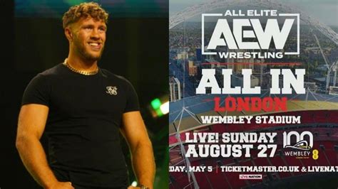 Will Ospreay Reacts To Match Announcement For AEW All In London Wembley ...