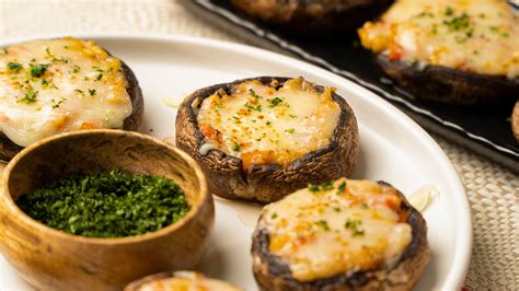 Cheesy Stuffed Baked Mushrooms Recipe - Recipes.net