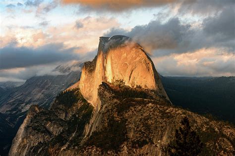 View at Half Dome from Glacier Point Photograph by Dmitry Baryshnikov ...