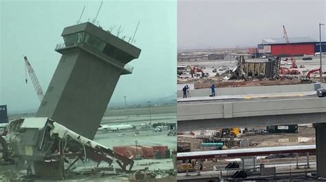 VIDEO: SLC airport sends 'Delta Tower' tumbling