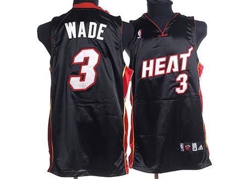 Heat #3 Dwyane Wade Stitched Black NBA Jersey | FansTopJersey.com